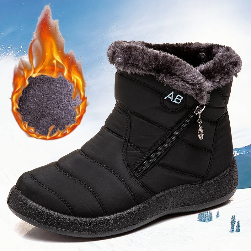 Bottes de neige femme antidérapantes – Image 3