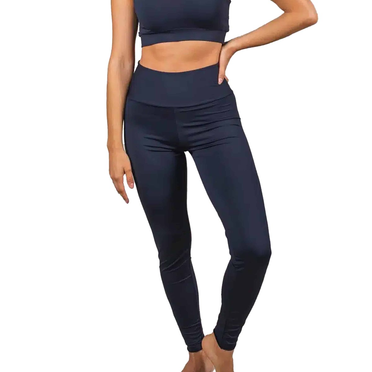 Legging yoga made in france – Femme – Noir – La Pièce Paris
