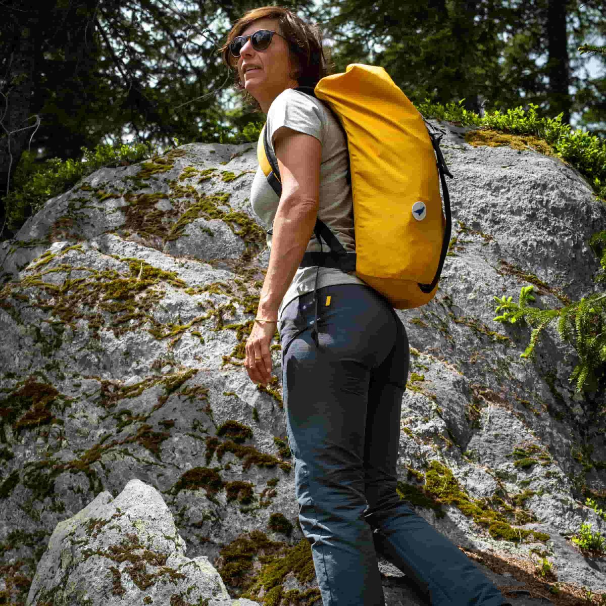 Pantalon randonnée écoresponsable femme – Ptarmigan Graphite – Lagoped – Image 4